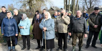 В Брянском селе Селечня освятили купол храма Пресвятой Богородицы - Брянская улица