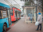 На улице Красноармейской обновили остановки