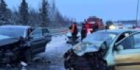 На брянской трассе столкнулись Hyundai и Geely - БрянскНОВОСТИ.RU