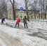 В брянской школе №34 совместными усилиями справились с последствиями снегопада - ИА Наш Брянск.ru