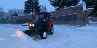 В Стародубе продолжается борьба с последствиями снегопада - БрянскToday.Ru