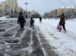 В Брянске коммунальщики и дорожники продолжают ликвидацию последствий снегопада