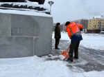 В Брянске коммунальщики и дорожники продолжают ликвидацию последствий снегопада