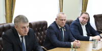 Состоялась рабочая встреча с президентом АО «Завод «Снежеть» - Областная Дума