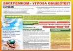 Материалы, направленные на профилактику вовлечения населения в экстремистскую и террористическую деятельность.