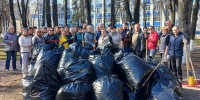 [ФОТОРЕПОРТАЖ] Субботник – это весело - Администрация