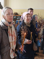 Вербное воскресенье - празднование в благочиниях Брянской епархии