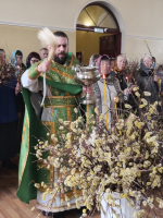 Вербное воскресенье - празднование в благочиниях Брянской епархии
