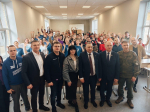Волонтеры БГТУ приняли участие во встрече с первым заместителем председателя Совета Ассоциации «Добро.рф» Антоновым К.М.