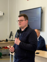 Волонтеры БГТУ приняли участие во встрече с первым заместителем председателя Совета Ассоциации «Добро.рф» Антоновым К.М.