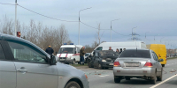 На проспекте Героев в Брянске произошло серьезное ДТП, есть пострадавший - БрянскToday.Ru