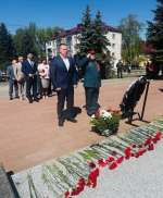 Накануне Дня Победы в Фокинском районе состоялись митинг и автопробег