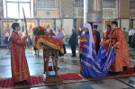 В Неделю 6-ю по Пасхе митрополит Александр совершил Литургию в Брянском кафедральном соборе