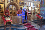 В Неделю 6-ю по Пасхе митрополит Александр совершил Литургию в Брянском кафедральном соборе