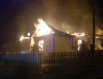 На Брянщине в пожаре жилого дома пострадали люди