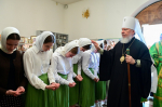 В канун дня памяти праведного Иоанна Кронштадтского митрополит Александр совершил всенощное бдение в Брянском кафедральном соборе