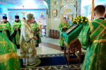 В канун дня памяти праведного Иоанна Кронштадтского митрополит Александр совершил всенощное бдение в Брянском кафедральном соборе