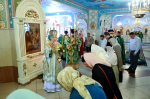 В канун дня памяти праведного Иоанна Кронштадтского митрополит Александр совершил всенощное бдение в Брянском кафедральном соборе