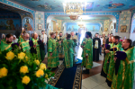 В канун дня памяти праведного Иоанна Кронштадтского митрополит Александр совершил всенощное бдение в Брянском кафедральном соборе