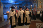 В канун Недели 3-й по Пятидесятнице митрополит Александр совершил всенощное бдение в Брянском кафедральном соборе
