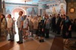 В канун Недели 4-й по Пятидесятнице митрополит Александр совершил всенощное бдение в Брянском кафедральном соборе