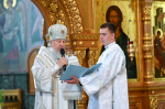 Митрополит Брянский и Севский Александр совершил отпевание новопреставленного Спиридона Алексашкина
