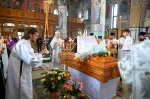 Митрополит Брянский и Севский Александр совершил отпевание новопреставленного Спиридона Алексашкина