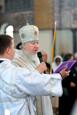 Митрополит Брянский и Севский Александр совершил отпевание новопреставленного Спиридона Алексашкина