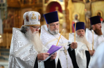 Митрополит Брянский и Севский Александр совершил отпевание новопреставленного Спиридона Алексашкина