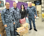Сотрудники Брянской ВК передали гуманитарную помощь