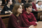 В БГТУ прошла встреча студентов с депутатом Госдумы, ветераном СВО Александрой Дмитриевной Родионовой