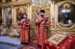 В день памяти священномученика протодиакона Серафима Василенко митрополит Александр совершил Литургию в Воскресенского храме города Брянска