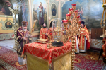 В день памяти священномученика протодиакона Серафима Василенко митрополит Александр совершил Литургию в Воскресенского храме города Брянска
